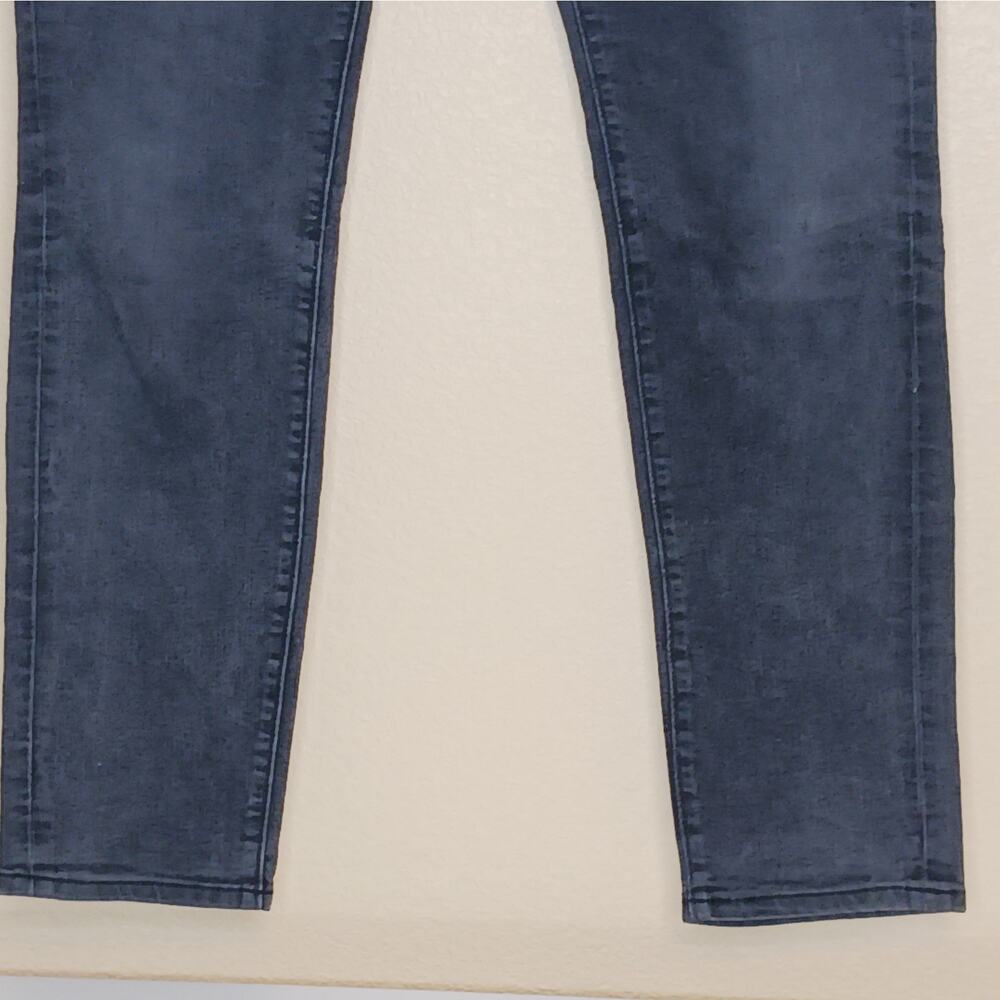 Ann Taylor Loft Curvy Skinny Jeans Womens 4 Black Dark Wash Low Rise Slim - Picture 4 of 12